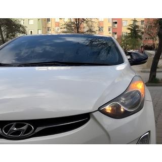 Capace oglinzi cu decupaj pentru semnalizare stil BMW (2 buc) foto 4