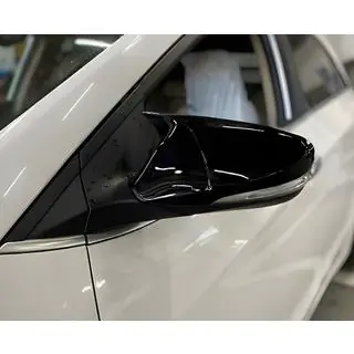 Capace oglinzi cu decupaj pentru semnalizare stil BMW (2 buc) foto 3