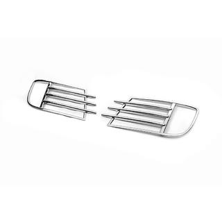Capace cromate proiectoare ceata Libao 2011-2016 pentru Aziat (2 buc, plastic) Volkswagen Tiguan 2007-2016 foto 3