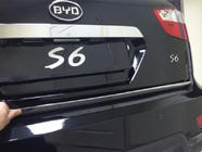 BYD S6 2010-2016 Ornament portbagaj Libao inox foto 3