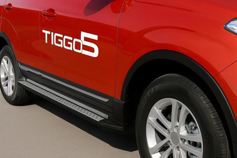 Chery Tiggo 5 2013- Praguri Laterale OEM (2 buc, Aluminiu) Foto 2