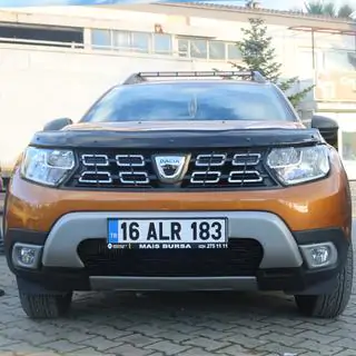 Capace proiectoare ceata (ABS, gri) Dacia Duster 2018-2024 foto 4