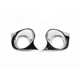 Capace cromate pentru proiectoare ceata Libao (2 buc, plastic) Geely Emgrand X7 2011- foto 2