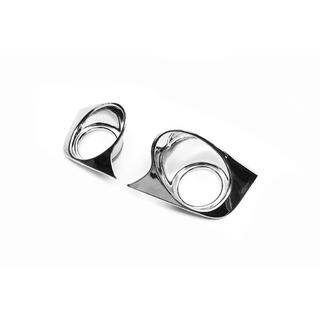 Capace cromate pentru proiectoare ceata Libao (2 buc, plastic) Geely Emgrand X7 2011- foto 4
