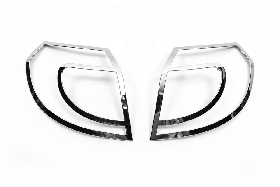 Geely Emgrand X7 2011- Capace crom stopuri Libao (2 buc, plastic) Image