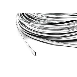 Molding cromat la metru in U sal19a (1 metru, 8.5 mm) foto 1
