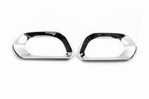 GreatWall Haval H6 2011- Capace cromate pentru proiectoare ceata Libao 2012+ (2 buc, plastic) foto 3