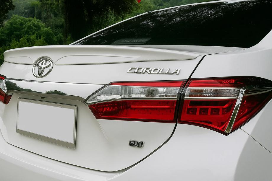 Toyota Corolla 2013-2019 Spoiler Libao (Plastic ABS) Image