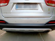 Kia Sorento III UM 2014-2020 Protectie bara spate inox foto 4