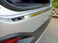 Kia Sorento III UM 2014-2020 Protectie bara spate inox foto 2