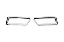 BYD S6 2010-2016 Capace crom pentru proiectoare ceata spate (2 buc, plastic) foto 3