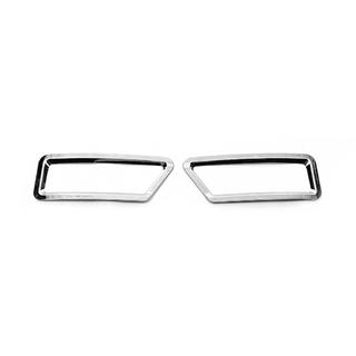 Capace crom pentru proiectoare ceata spate (2 buc, plastic) foto 3
