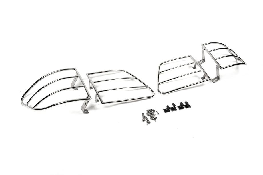 Toyota Fortuner 2006-2015 Protectii stopuri spate (inox) Foto 4