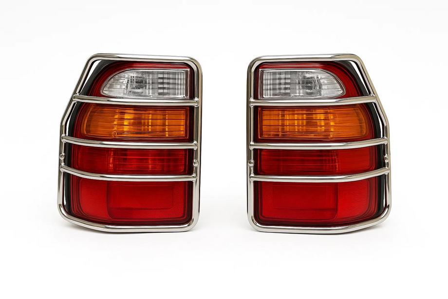 Toyota Land Cruiser 100 1998-2007 Protectii Stopuri Cromate (pentru Land Cruiser 105) Foto 1