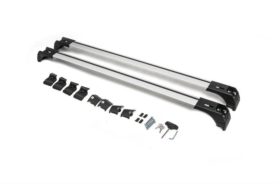Opel Astra H 2004-2013 Bare transversale pentru bare longitudinale integrate cu cheie Skybar V2 (2 buc) Foto 4