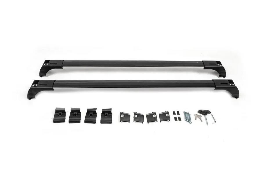 Opel Astra H 2004-2013 Bare transversale pentru bare longitudinale integrate cu cheie Skybar V2 (2 buc) Foto 6