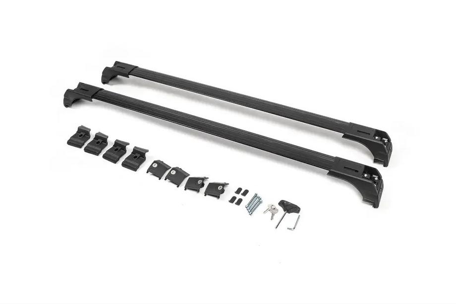 Opel Astra H 2004-2013 Bare transversale pentru bare longitudinale integrate cu cheie Skybar V2 (2 buc) Foto 7
