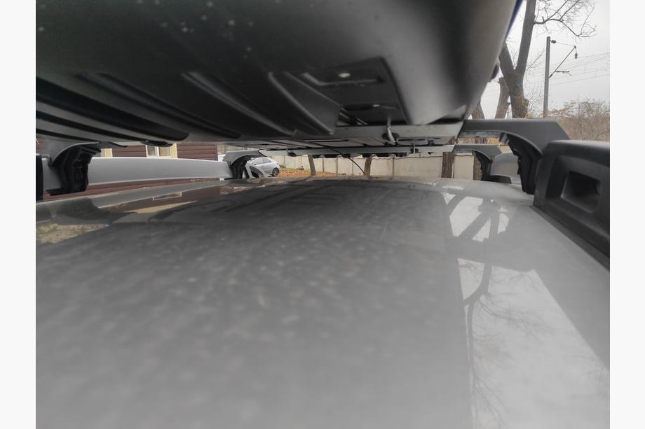 Dacia Duster 2008-2018 Bare transversale pe bare longitudinale cu cheie Skybar V1 (2014-2018, 2 buc) 2014-2018, Gri Foto 6