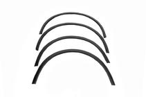Mercedes E-сlass W212 2009-2016 Extensii aripi SD (2009-2013, 4 buc, negru, plastic ABS) foto 1