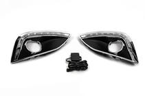 Hyundai IX-35 2010-2015 Insertii Proiectoare Ceata (2 buc, cu LED) foto 1