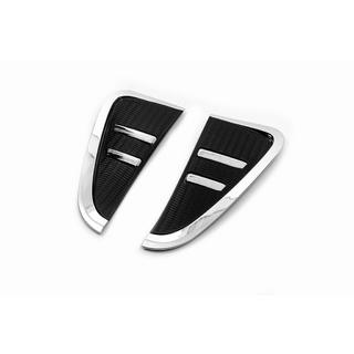 Capace branhii cromate cu negru (2 buc) BMW X5 F15 2013-2018 foto 2