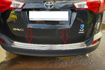 Toyota Rav 4 2013-2018 Ornament portbagaj Libao V1 (2013-2016, inox) foto 1