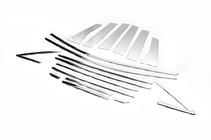 Ford Kuga/Escape 2013-2019 Set complet ornamente geamuri Libao (18 piese, inox) foto 2