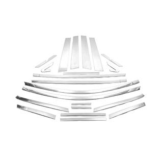 Set complet rame crom geamuri Toyota Rav 4 2013-2018 foto 2