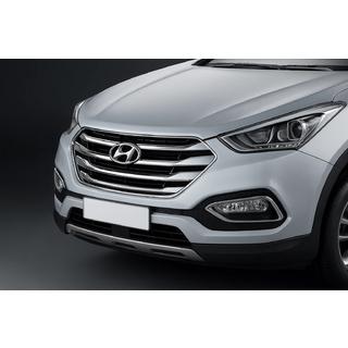Ornamente cromate protectie bara pentru Tucson Korea 2013-2015 (ABS) Hyundai IX-35 2010-2015 foto 1