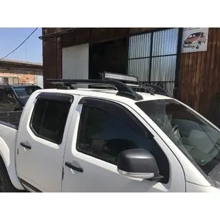Bare longitudinale cu traverse (2 buc, negre) Toyota Hilux 2006-2015 foto 4