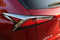 Lexus NX 2014-2021 Capace Cromate Stopuri (2 buc, ABS) foto 2