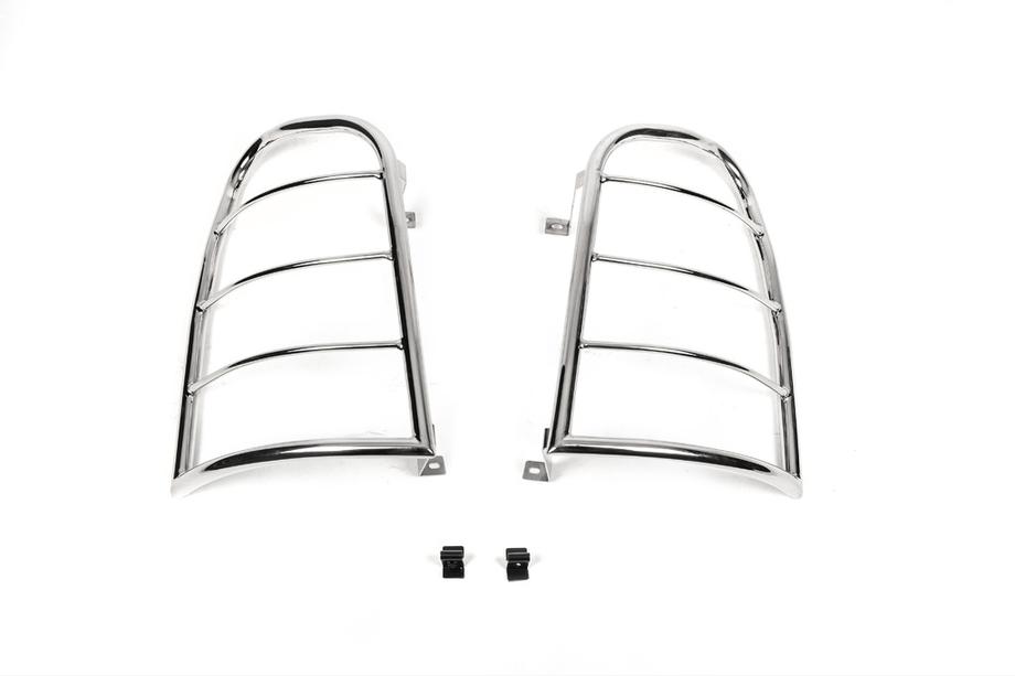 SsangYong Rexton I 2001-2017 Protectii stopuri spate 2006-2012 inox Foto 1