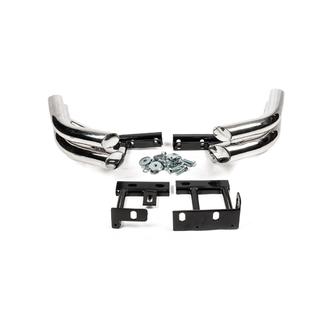 Coltare spate duble Libao (inox) Hyundai Santa Fe 2 2006-2012 foto 3