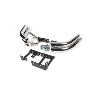 Coltare spate duble Libao (inox) Hyundai Santa Fe 2 2006-2012 foto 1