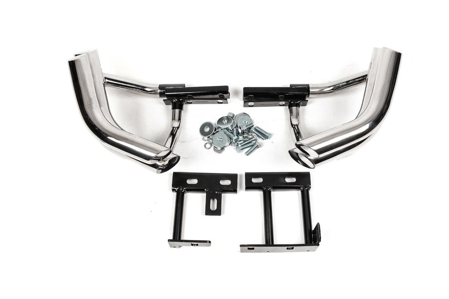Hyundai Santa Fe 2 2006-2012 Coltare spate duble Libao (inox) Foto 2