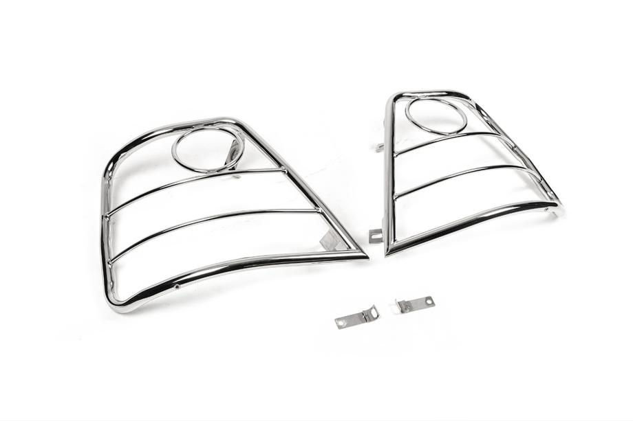 Kia Sorento I BL 2002-2009 Protectii stopuri spate (inox) Foto 4