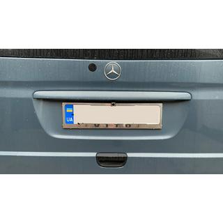Rama Numar Crom (1 buc, Otel Inoxidabil) Mercedes Vito W639 2004-2014 foto 2
