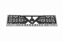 Chevrolet Rama numar crom Chevrolet (1 buc, otel inoxidabil) foto 1