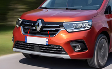 Renault Kangoo/Express 2021- Capace grila cromate (4 buc, inox) foto 1