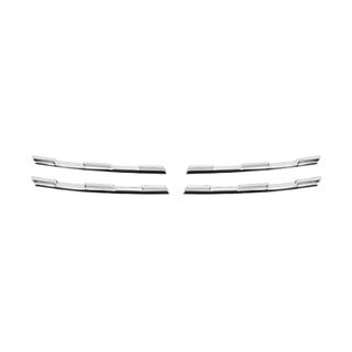 Capace grila cromate (4 buc, inox) foto 3