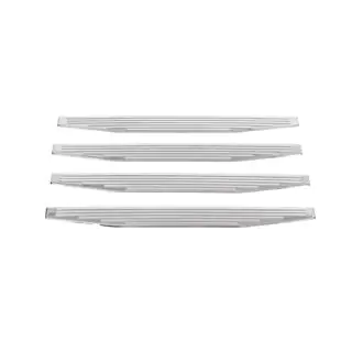 Capace praguri interioare (4 buc, inox) foto 2