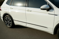 Volkswagen Tiguan 2016-2023 Molduri usi Carmos (4 buc, inox) foto 4