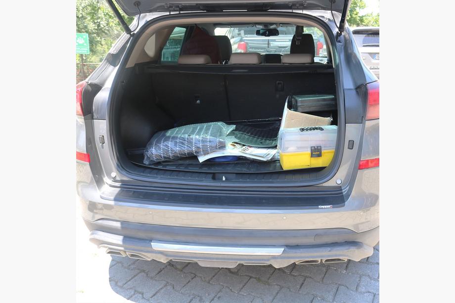 Hyundai Tucson TL 2016-2021 Protectie bara spate EuroCap 2019-2021 (ABS) Foto 5