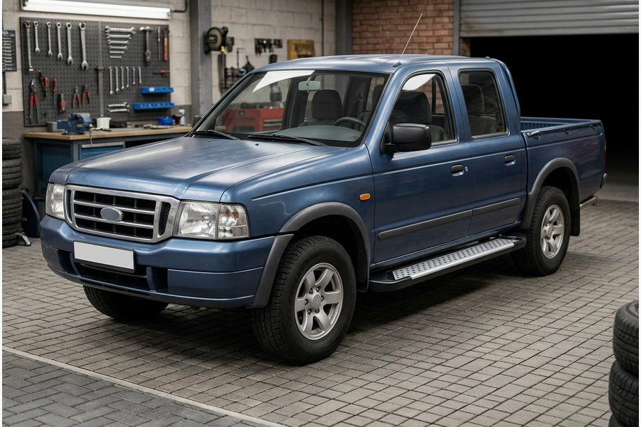 Ford Ranger 2002-2006 Praguri laterale Allmond Grey (2 buc, aluminiu) Image