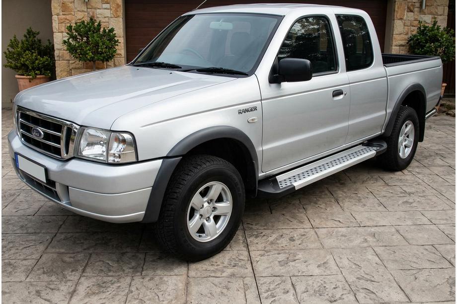 Ford Ranger 2002-2006 Praguri Laterale Vision New Grey (2 buc, Aluminiu) Foto 1
