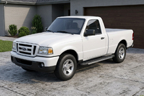 Ford Ranger 2002-2006 Praguri Laterale Duru (2 buc, Aluminiu) foto 1