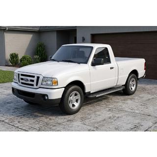 Praguri Laterale Duru (2 buc, Aluminiu) Ford Ranger 2002-2006 foto 1