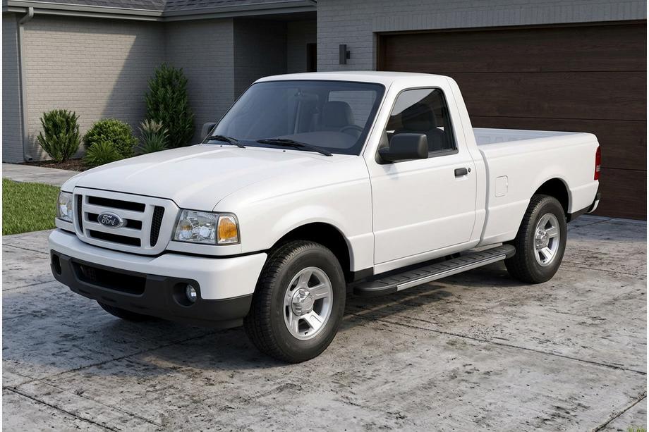 Ford Ranger 2002-2006 Praguri Laterale Duru (2 buc, Aluminiu) Image