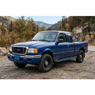 Praguri Laterale Maya Blue (2 buc, Aluminiu) Ford Ranger 2002-2006 foto 1