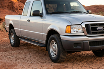 Ford Ranger 2002-2006 Praguri laterale Bosphorus Grey (2 buc, aluminiu) foto 1